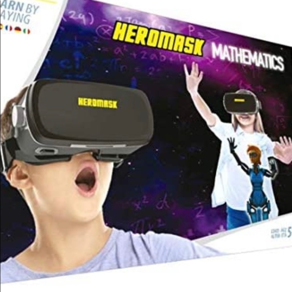 VR HEADSET + Math Games [Multiplication Subtraction Etc] Virtual Games